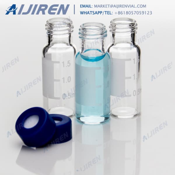 OEM sample vials HPLC clear 2ml vial with ptfe liner pp cap Sigma